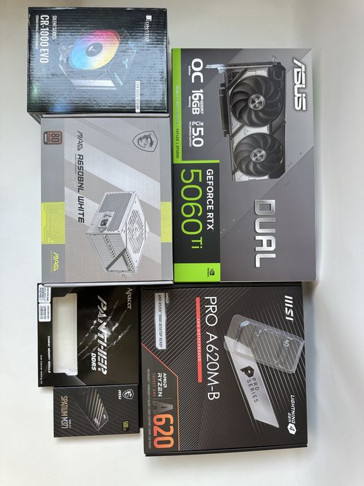 Digital PC Midline Ghost | Ryzen 5 7500F + RTX5060TI