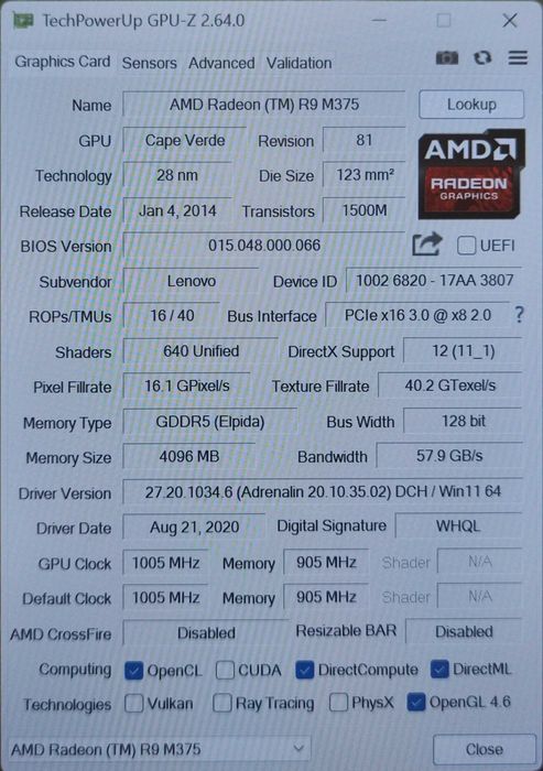 Ноутбук Lenovo IdeaPad Y700 14" IPS Core i7/8Gb/SSD/AMD R9 M375 4Gb