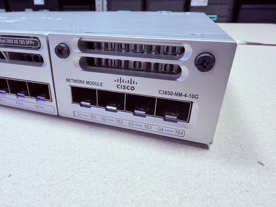 Комутатор Cisco WS-C3850-12XS-E + NM-2-10G