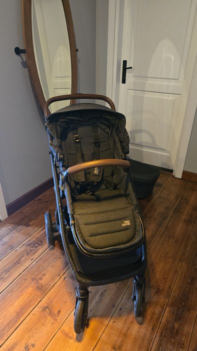 Wózek 3w1 Britax Römer Strider M Black Shadow + Gondola + Spacerówka + Fotelik Baby-Safe 3 i-Size