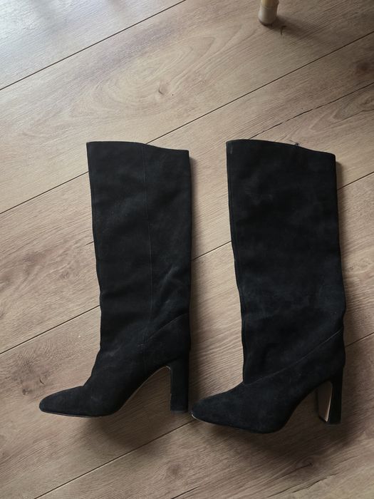 Kozaki czarne H&M r. 38