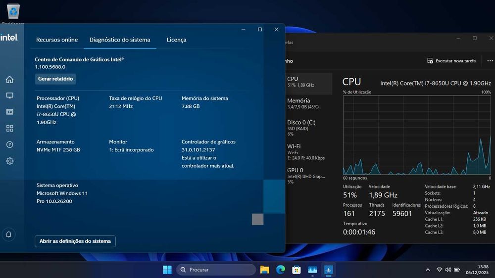 Dell i7 até 7 Horas autonomia