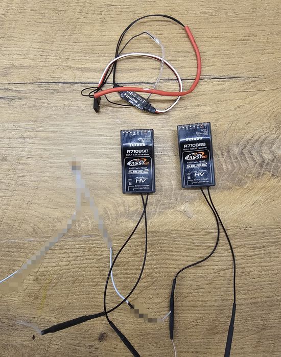 Futaba Odbiorniki i telemetria RC RX czujnik