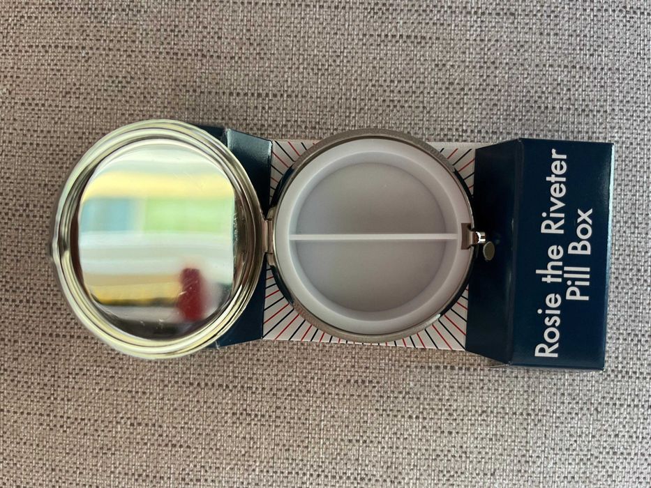 Caixa de Comprimidos ‘Rosie the Riveter’ | Vintage