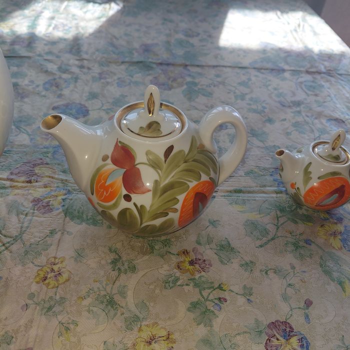 Чайники набір 3 штуки, Городниця. СССР