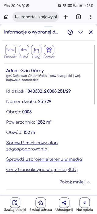 Działka budowlana