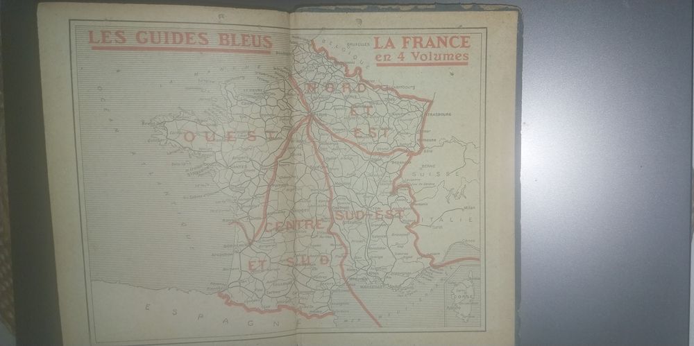 France( en 4 volumes), centre et Sud, 1923