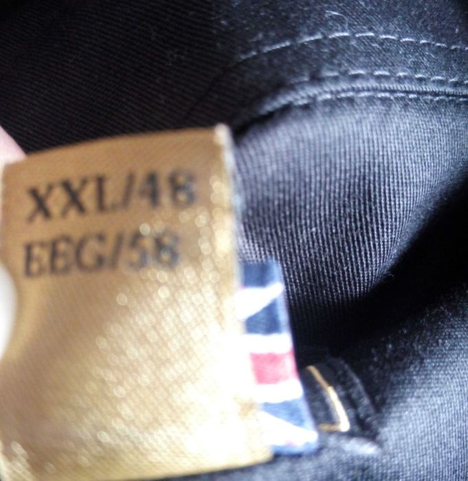 Чорна сорочка котон розмір 2XL на 50-52