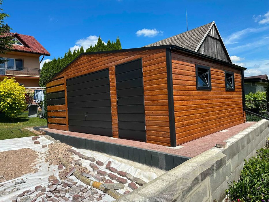 Garaż Blaszany Drewnopodobny Producent