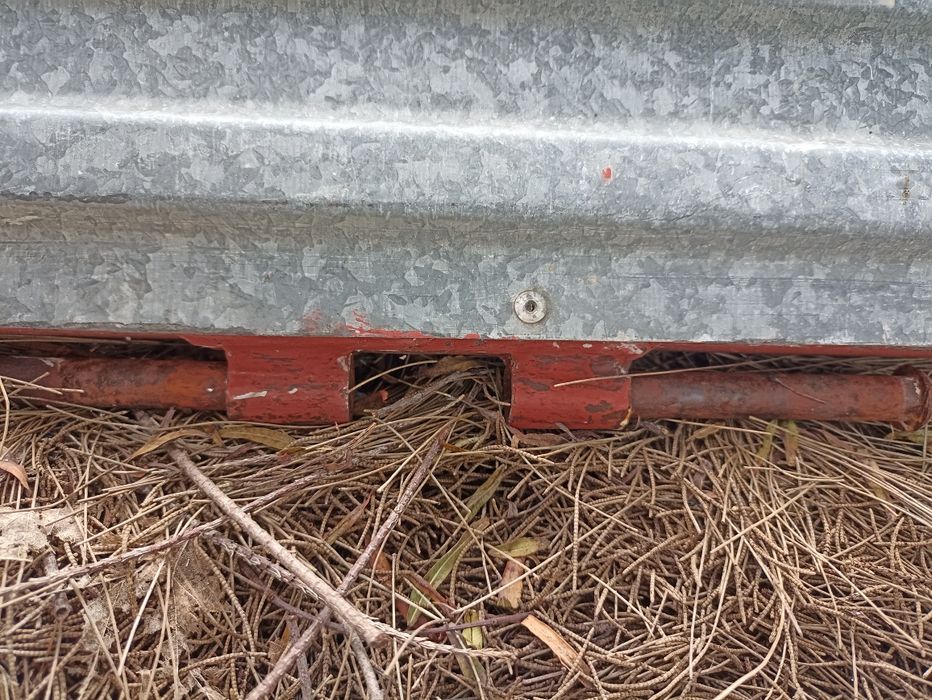 Portão de chapa 2 folhas