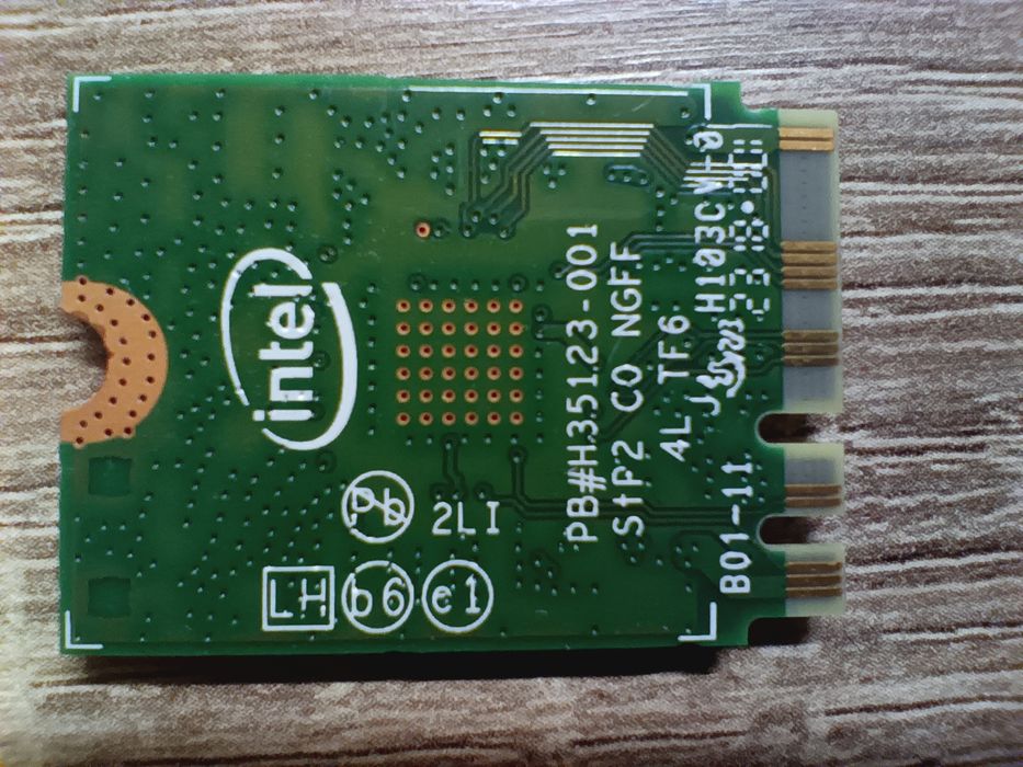 Wi-Fi Bluetooth модуль Intel AC 7265NGW для неттопов и ноутбуков