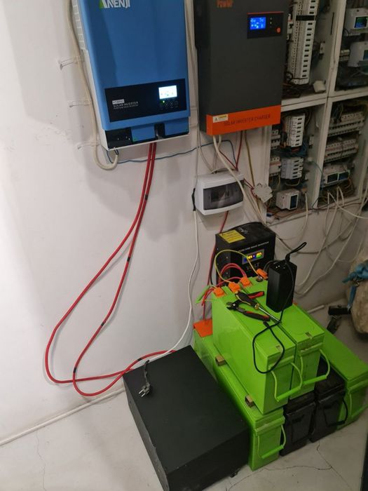 Комплекти зарядних станцій від 6,5квт nmc/lifepo4 + 6,2квт гібридний і