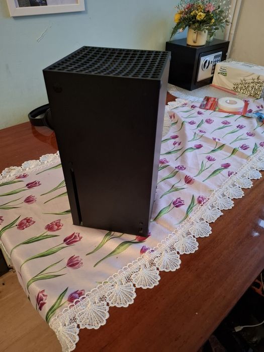 MEGA ZESTAW | Xbox series x + kierownica Logitech g923 + gry