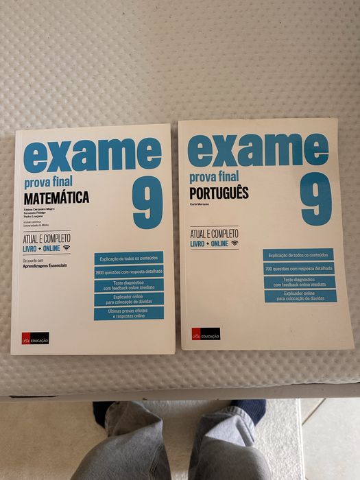 Livros de exame 9ano