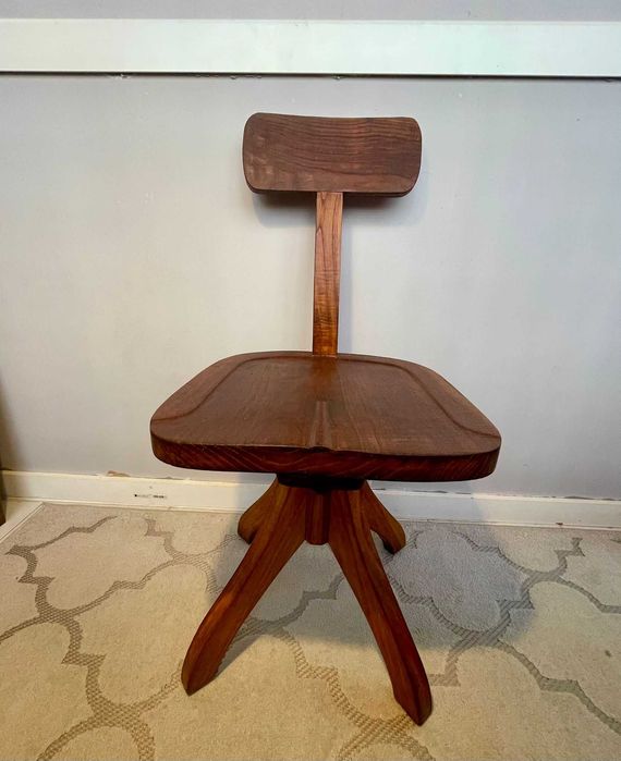 Cadeiras Portuguesas em madeira, Antigas e Vintage