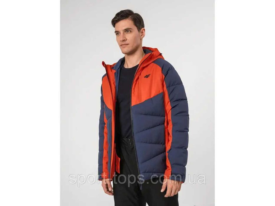 Куртка гірськолижна чоловіча 4F червона