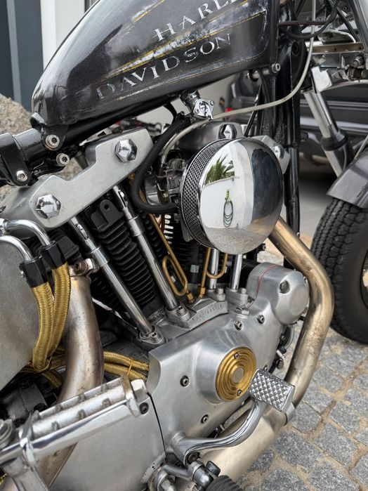Harley Davidson Ironhead 1977 (LER ANÚNCIO)