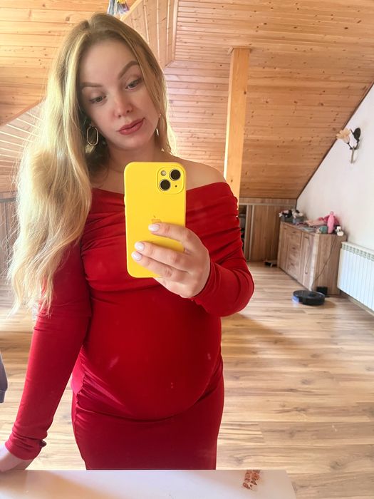 На фотосесію для вагітних сукня