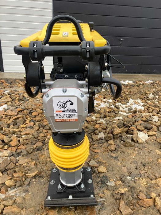 Zagęszczarki , stopa ubijakowa -WYNAJEM