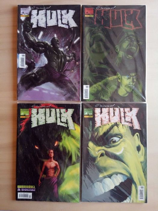 Inéditos - Coleção Completa em 16 livros - O INCRÍVEL HULK