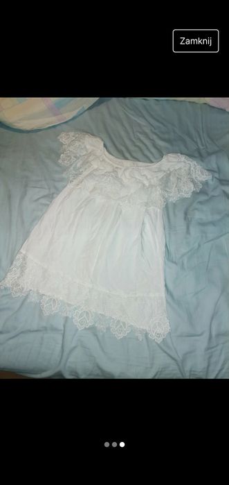 Zakopiańska bluzka z haftem elegancka hiszpanka letnia nowa