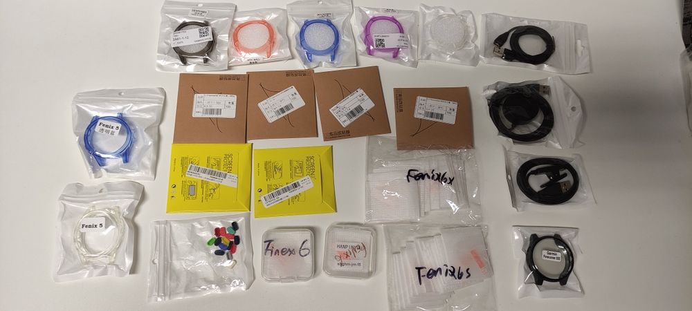 Pulseiras p Garmin fenix 3, 5, 6  Forerunner 235, 245, 935, 45, Suunto