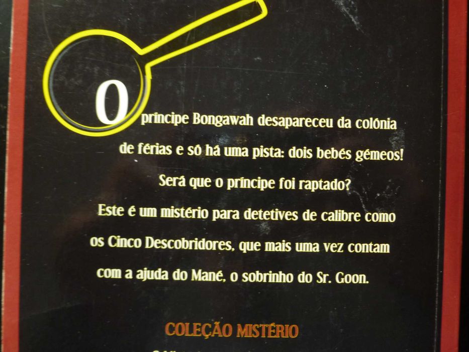 4 livros Enid Blyton - "Coleção Mistério" e "Clube dos Sete"