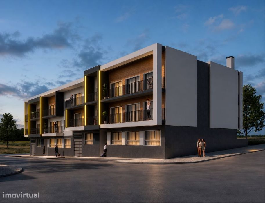 Apartamento T1, novo, com Terraço, no Sobralinho