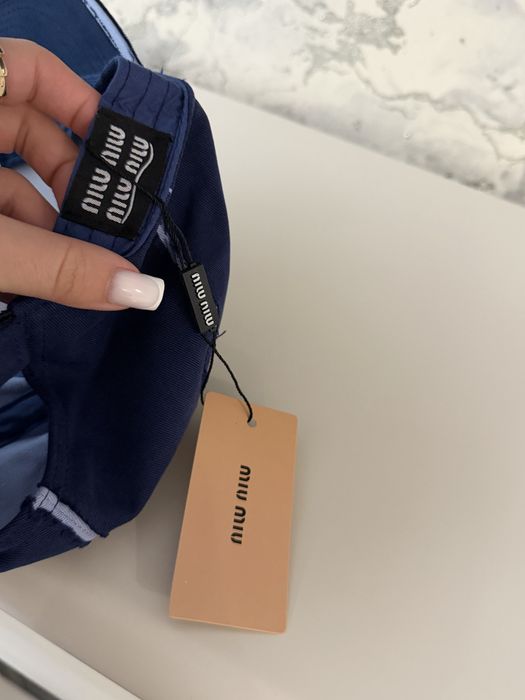 Кепка бейсболка miu miu