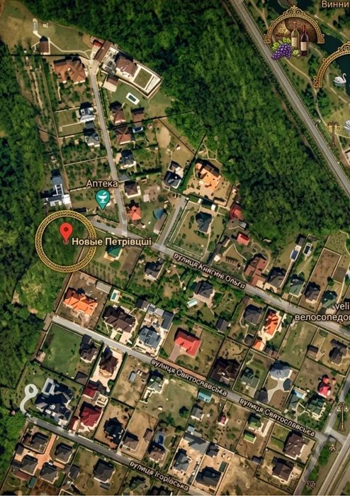 Нові Петрівці, 13.18 соток, масив "Лазарів сад ", поруч "Межигір'я".