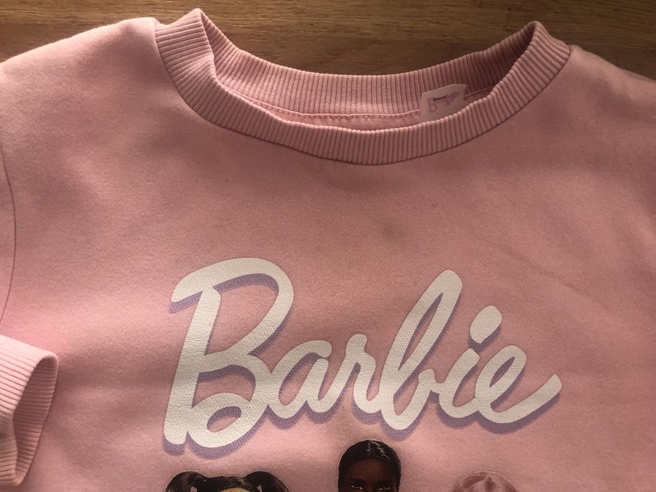 Bluza Barbie 110/116 h&m