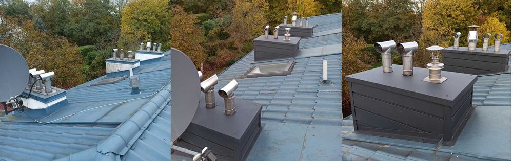 Rozwiercanie Kominów Montaż Wkładów Czyszczenie Mechaniczne KOMINY