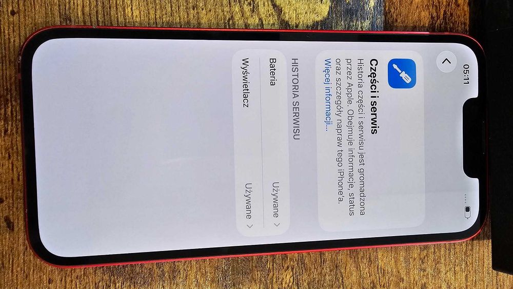 Iphone 13 128Gb Bat:100% Red Gwarancja/SklepGSM/Lwsk