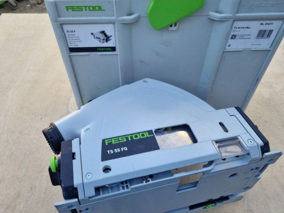 Zagłębiarka festool to 55 fq plus systainer pilarka wgłębna