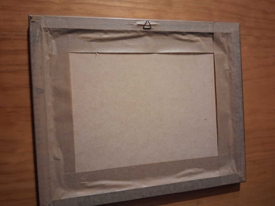 Quadro reprodução de pintura de Claude Monet 28 cm X 34 cm