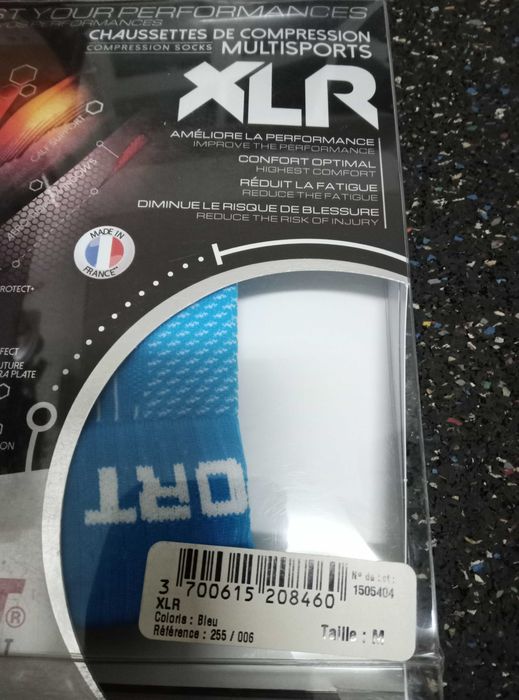 Meia de ciclismo/corrida