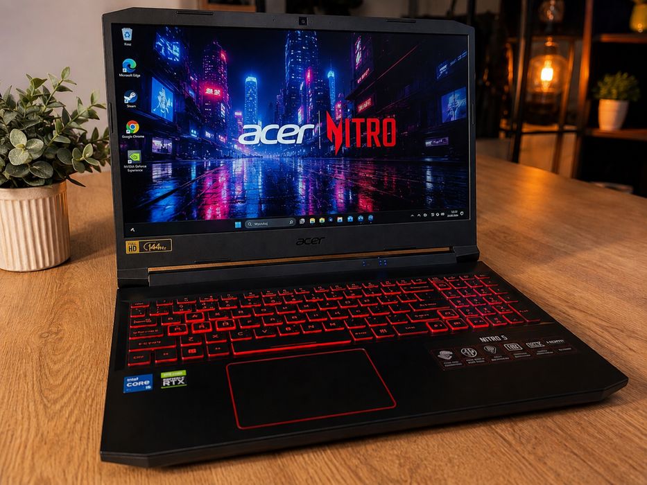 Laptop Gamingowy Acer Nitro 5 RTX3050 16GB 144Hz