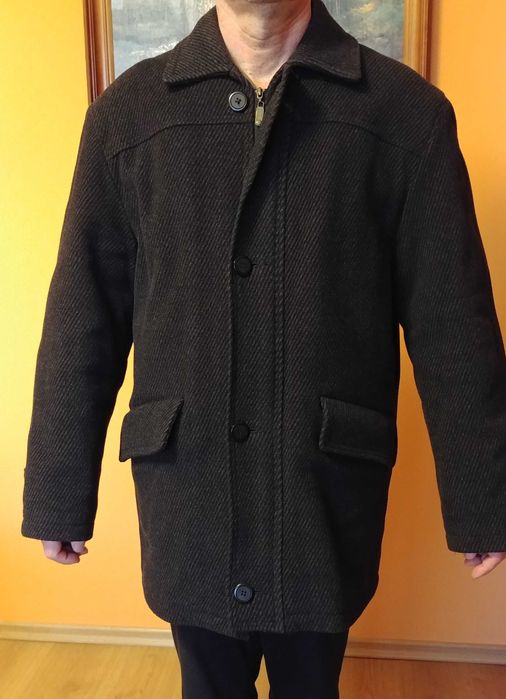 KURTKA męska zimowa XL na zamek  - jak nowa + gratis