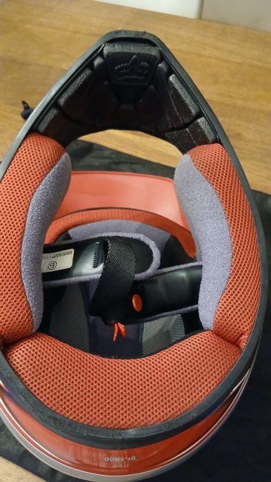 Capacete motocross vintage Fox Racing