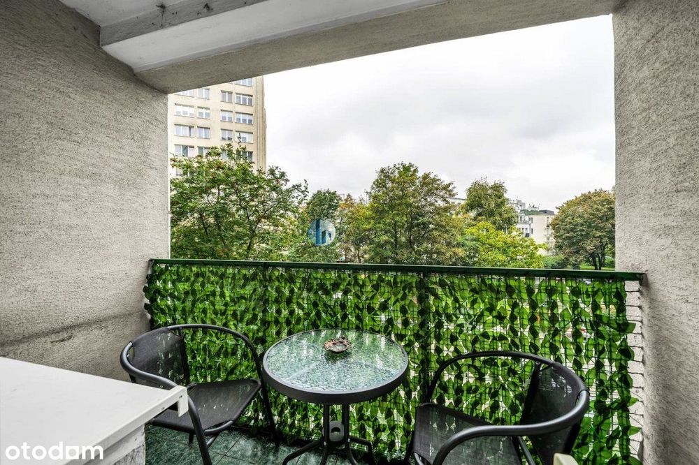 Powiśle przy parku Rozbrat, 2 pokoje, balkon