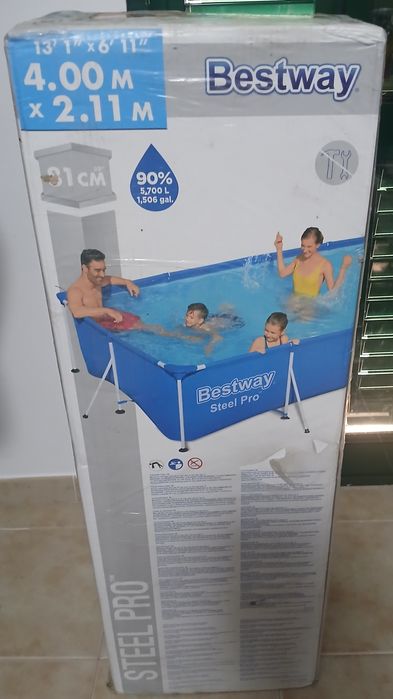 Piscina Bestway steel pro NOVO