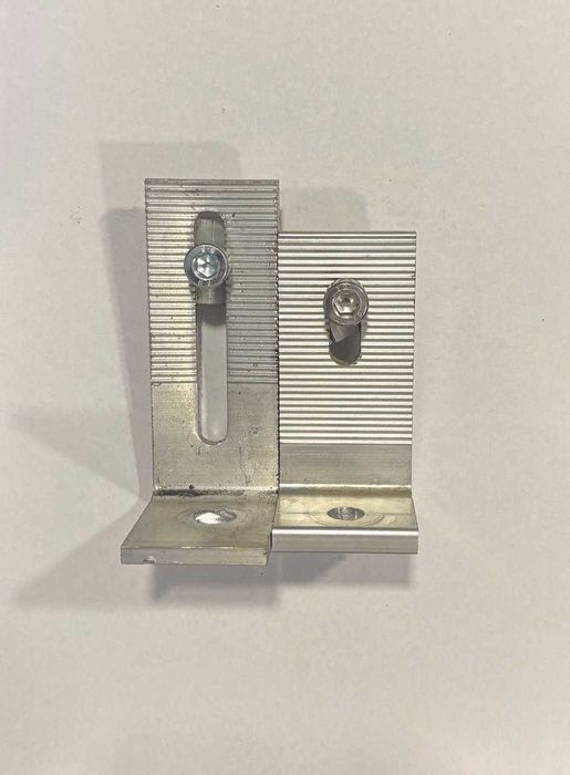 Кронштейн алюмінієвий під шпильку М10 для кріплення сонячних панелей