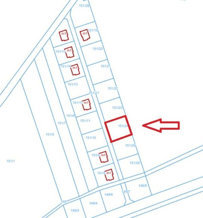 Działka budowlana 860 m² – Stary Tomyśl – uzbrojona
