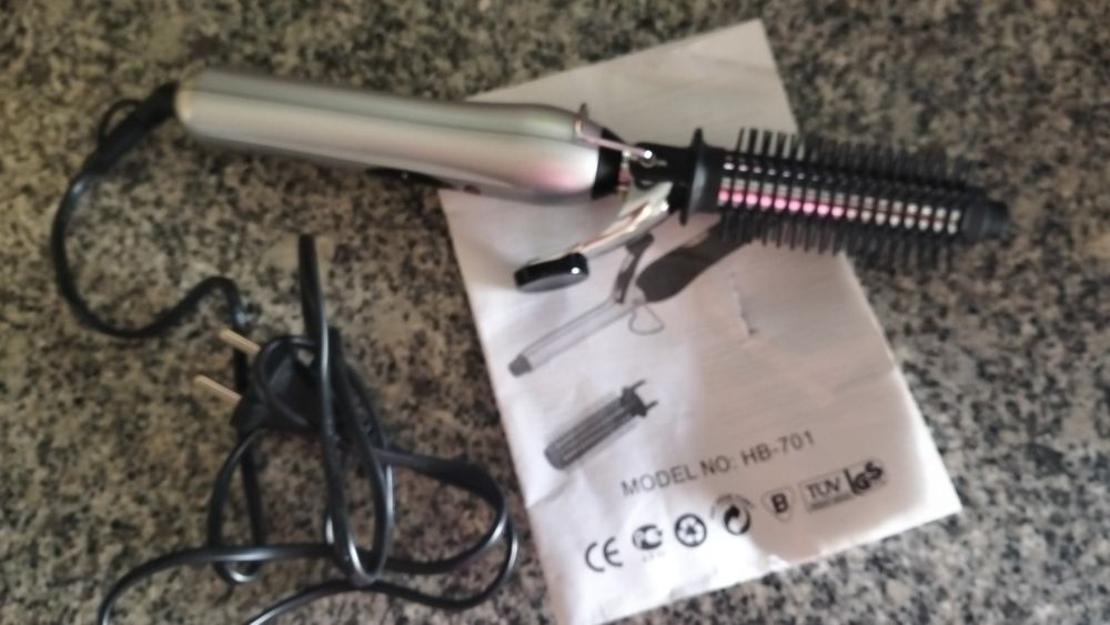 Ferro para fazer caracóis