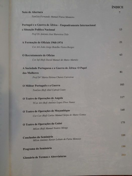 A Academia Militar e a Guerra de África