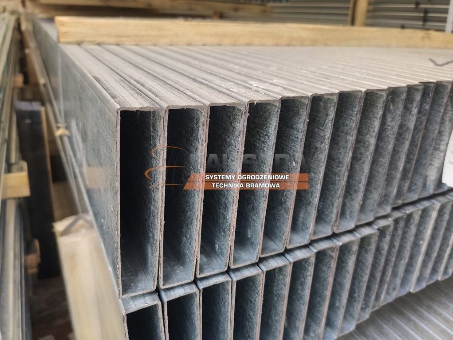 PROFILE OCYNKOWANE, PROFIL 100X20 - do nowoczesnych przęseł - 5 i 6 m