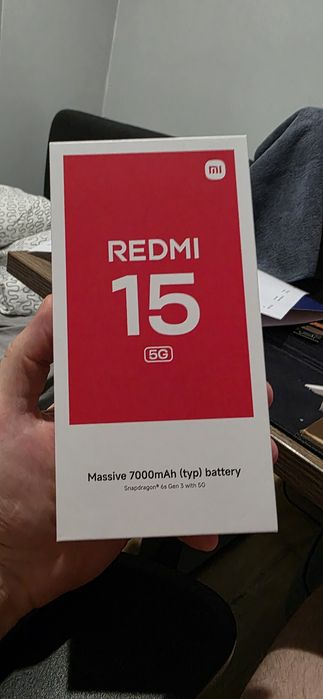 [REZERWACJA] Nowy Redmi 15 5G 8/256, zaplombowany, faktura 20.01.2026