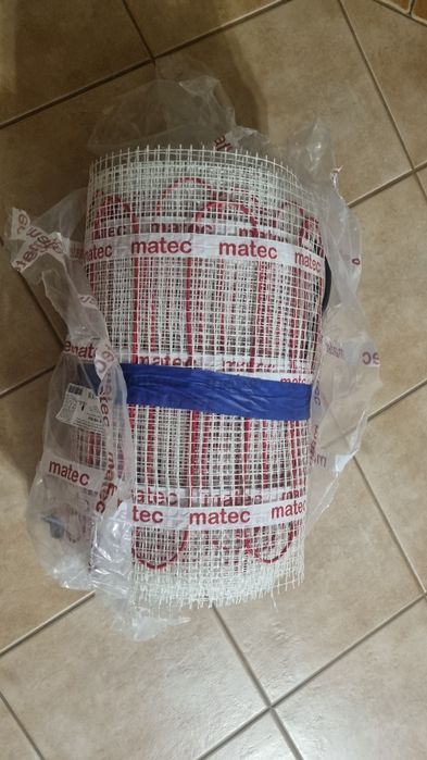 MATEC mata grzejna 10 m²  dwustronnie zasilana mod 150 w/m²
