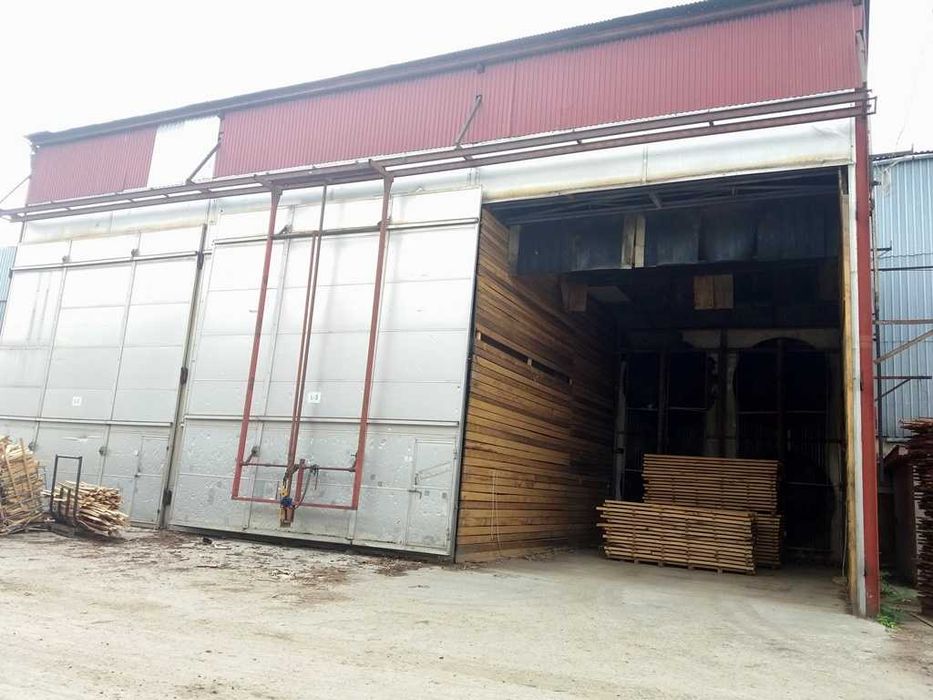 Сушильний комплекс для деревини 3 камери по 100 куб