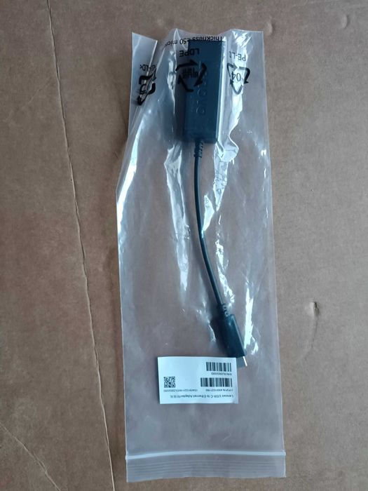 Karta sieciowa USB-C Lan ETHERNET RJ45 LENOVO RTL8153